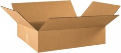 MSC Made in USA 22166 16" Wide x 22" Long x 6" High Rectangle Corrugated