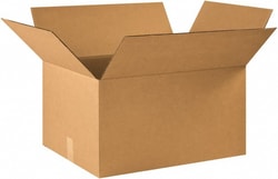 MSC 22X17X12 KRAFT CORRUGATED BOX