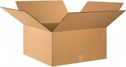 MSC 24X24X12 KRAFT DOUBLE WALL BOX, Quantity: Each of 1