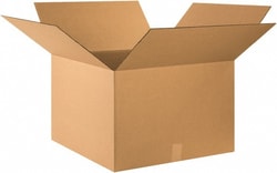 MSC 24X24X16 KRAFT CORRUGATED BOX, Quantity: Each of 1