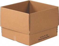 MSC 24X24X18 KRAFT DELUXE PACKING BOX, Quantity: Each of 1