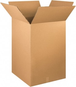 MSC 24X24X36 KRAFT DOUBLE WALL BOX, Quantity: Each of 1