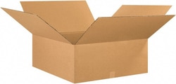 MSC 30X30X10 Kraft Corrugated Box, Quantity: Each of 1
