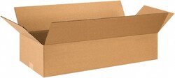 MSC Made in USA 28126 12" Wide x 28" Long x 6" High Rectangle Corrugated
