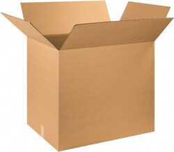 MSC 28X20X25 KRAFT CORRUGATED BOX, Quantity: Each of 1