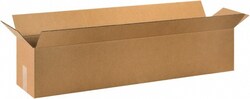 MSC 4088 8" Wide x 40" Long x 8" High Rectangle Corrugated Shipping Box