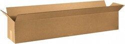 MSC Made in USA 481010 10" Wide x 48" Long x 10" High Rectangle Corrugated