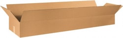 MSC Made in USA 48126 12" Wide x 48" Long x 6" High Rectangle Corrugated