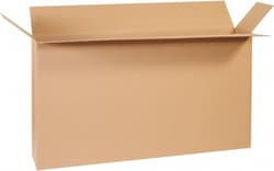 MSC HD54828FOL 8" Wide x 54" Long x 28" High Rectangle Corrugated Shipping