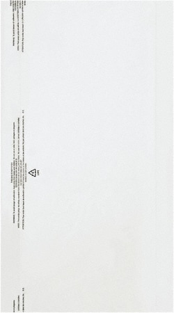 MSC Value Collection GB21740 21 x 40" 0.6 mil Garment Bag Clear, Quantity: