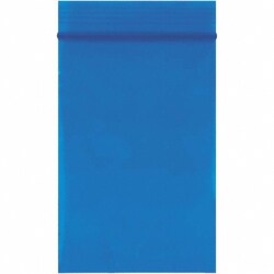 MSC 2X3 2MIL BLUE 1000/PK RECLOSABLE POLY BAG