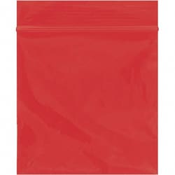 MSC 3X3 2MIL RED 1000/PK RECLOSABLE POLY BAG