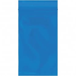 MSC 3X5 2MIL BLUE 1000/PK RECLOSABLE POLY BAG
