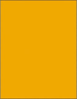 MSC&nbsp;Tape Logic Laser Labels, 8.5 x 11 in, Orange, 100/Pk