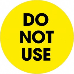 MSC&nbsp;2 DNT USE YLW 500/RL TAPE LOGIC FLUOR LABEL