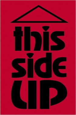 MSC&nbsp;2X3THIS SIDE UP 500RL TAPE LOGIC FLUOR LABEL