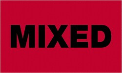 MSC Tape Logic DL1750 5" x 5" Fluorescent Red Paper Shipping Label For