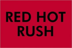MSC&nbsp;RED HOT RUSH 500/RL TAPE LOGIC FLUOR LABEL