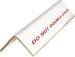 MSC Made in USA EP2248160DS 48" Long x 2" Wide x 2" High Edge Guard White,