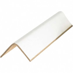 MSC Made in USA EP2248120 48" Long x 2" Wide x 2" High Edge Guard White,