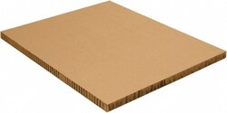 MSC&nbsp;48X96X2 KRAFT HONEYCOMB SHEET