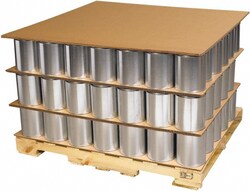 MSC SP4872TW 72" Long x 48" Wide Triple Wall Corrugated Sheet Kraft, Quantity: