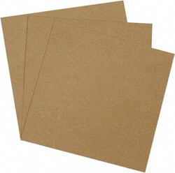 MSC Made in USA CPHD1616 16" Long x 16" Wide Chipboard Pad Kraft, Quantity: