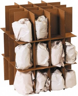 MSC PARTKIT Moving & Box Kits; Kit Type: Dish Pack Partition Kit ; Number of Boxes: 1 ; Total Number of Pieces: 1 ; Contents: 3 Partition 2 Layer Pad