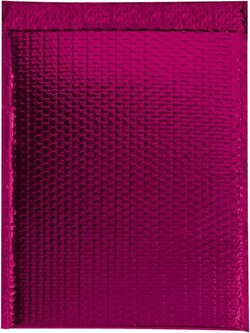MSC 16X17-1/2 PINK 48/PK GLAMOUR BUBBLE MAILER, Quantity: Pack of 48