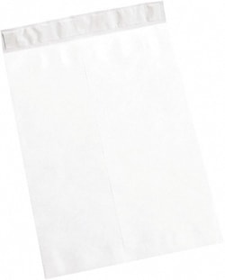 MSC&nbsp;15X20 WHT 100/PK FLAT ENVELOPE