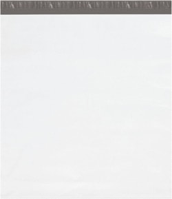 MSC&nbsp;26X28X5 WHT 100/PK EXPANSION POLY MAILER