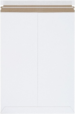 MSC&nbsp;13X18 WHT 100/PK SELF-SEAL FLAT MAILER