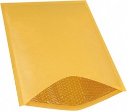 MSC 14-1/4X20 KRAFT 50/PK HEAT-SEAL BUBBLE MAILER, Quantity: Pack of 50