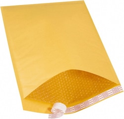 MSC 14-1/4X20 KRAFT 25/PK SELF-SEAL BUBBLE MAILER, Quantity: Pack of 25