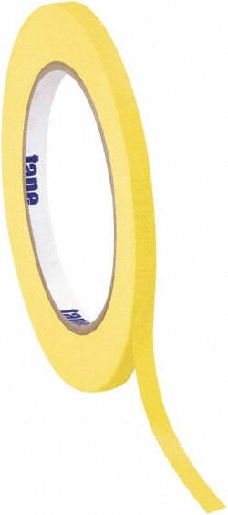 MSC Tape Logic T933003Y 1/2" Wide x 60 Yd Long x 4.9 mil Thick Yellow Masking