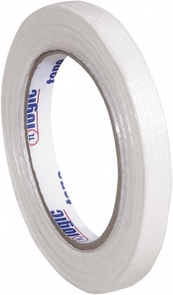 MSC Tape Logic T913130012PK 1/2" x 60 Yd Clear Hot Melt Adhesive Strapping