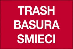 MSC&nbsp;TRASH/BAS/SMIE 500/RL TAPE LOGIC RECT LABEL