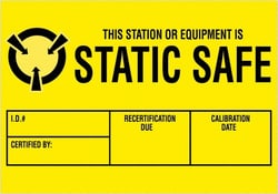 MSC&nbsp;Tape Logic Labels, Static Safe, 2-1/2 x 1-3/4 in, 500/Roll