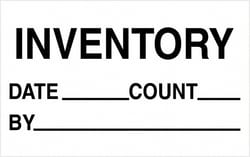 MSC&nbsp;1.25X2 INV DATE 500/RL TAPE LOGIC LABEL