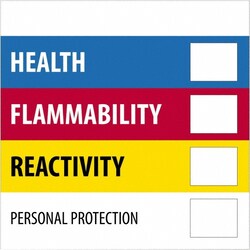 MSC&nbsp;2X2HLTH FLAM RCT 500RL TAPE LOGIC LABEL