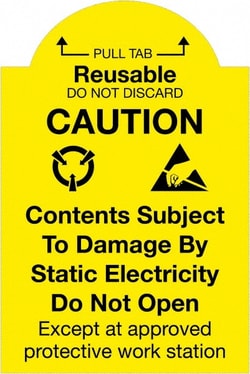 MSC&nbsp;PULL TAB REUSBL 500/RL TAPE LOGIC LABEL