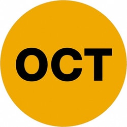 MSC&nbsp;OCT 2 FLOUR ORG 500RL TAPE LOGIC MONTH LABEL