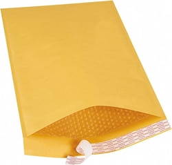 MSC 12-1/2X19 KRAFT 25/PK SELF-SEAL BUBBLE MAILER, Quantity: Pack of 25