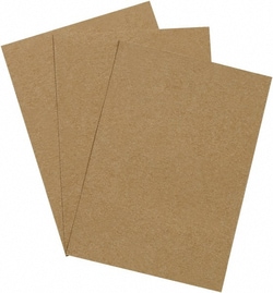MSC CP57 1/32" High x 7" Long x 5" Wide Chipboard Pad Kraft, Quantity: