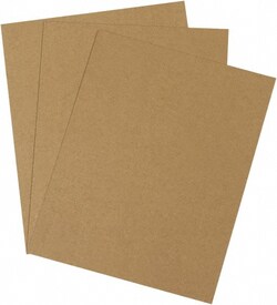 MSC Made in USA CP1114 14" Long x 11" Wide Chipboard Pad Kraft, Quantity: