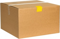 MSC&nbsp;2-1/2X2 YLW PLASTIC STRAP GUARD