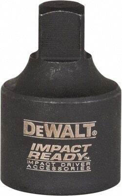 MSC DeWALT DW2299 3/8 Male 1/2 Female Impact Drive Adapter 3/8" Male, 1/2"