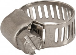 MSC Value Collection XM01D0616 SAE Size 4, 1/4 to 5/8" Diam, Stainless