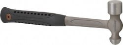 MSC&nbsp;Paramount PAR-LHA270454BF 1 Lb Head Ball Pein Hammer Steel Handle with Grip, 13-1/4