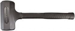 MSC Paramount PAR-LST221500 52 oz Dead Blow Hammer Rubber Head, Rubber-Covered Steel Handle, 2-1/8